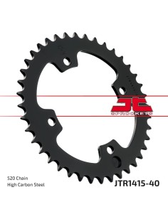 corona moto jt sprockets de acero de 40 dientes jtr1415 40