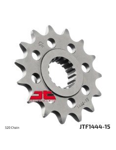 pinon de moto jt sprockets acero 15 dientes p 520 jtf1444 15