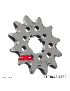 pinon de moto jt sprockets autolimpiable 12 dientes p 520 jtf1445 12sc