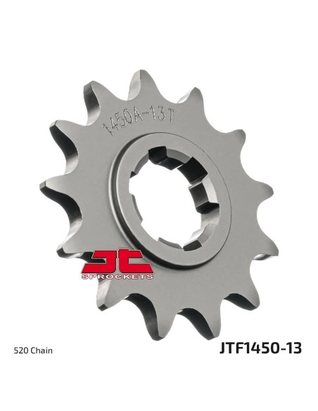 pinon moto jt sprockets acero 13 dientes jtf1450 13