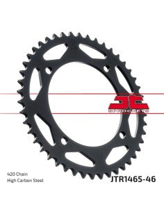 corona moto jt sprockets de acero de 46 dientes jtr1465 46