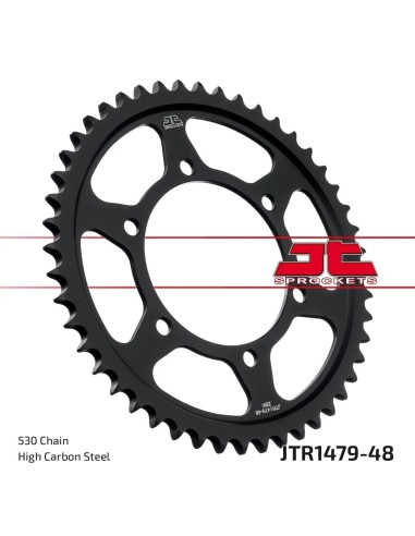 corona moto jt sprockets de acero de 48 dientes jtr1479 48