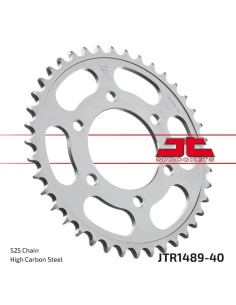 corona moto jt sprockets de acero de 40 dientes jtr1489 40