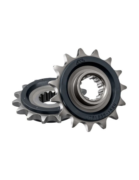 pinon de moto jt sprockets con goma 15 dientes p 525 jtf1535 15rb