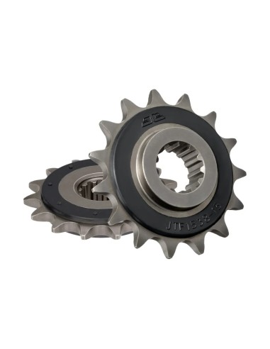 pinon de moto jt sprockets con goma 15 dientes p 520 jtf1538 15rb