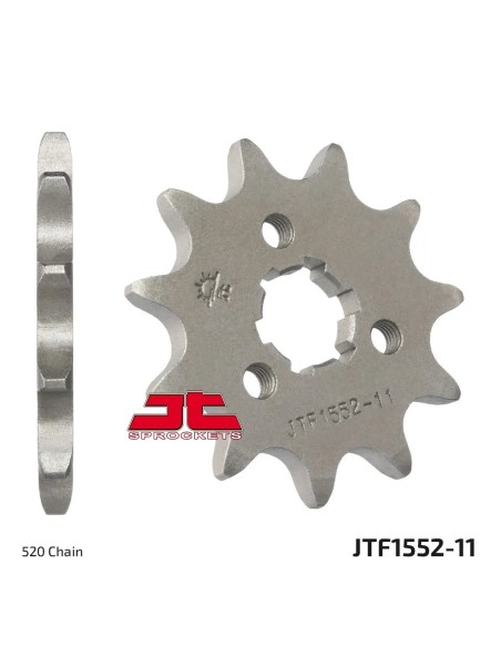 pinon moto jt sprockets acero 11 dientes jtf1552 11