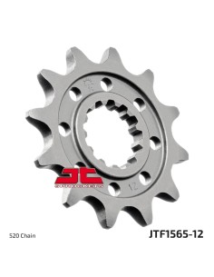 pinon de moto jt sprockets acero 12 dientes p 520 jtf1565 12