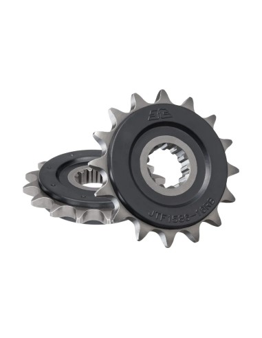 pinon moto jt sprockets acero con goma 16 dientes p 525 jtf1586 16rb