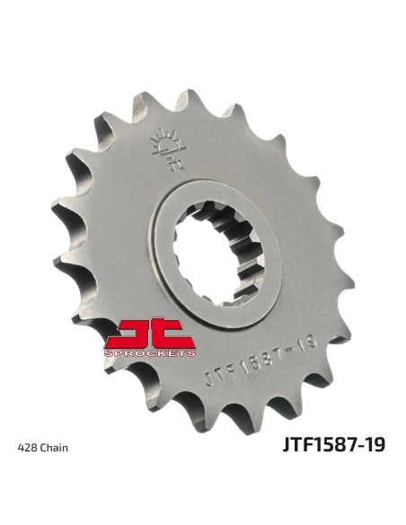 pinon moto jt sprockets acero 19 dientes jtf1587 19