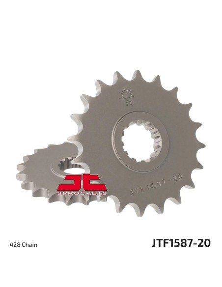 pinon moto jt sprockets acero 20 dientes jtf1587 20