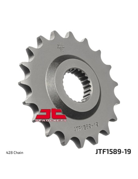 pinon moto jt sprockets acero 19 dientes jtf1589 19
