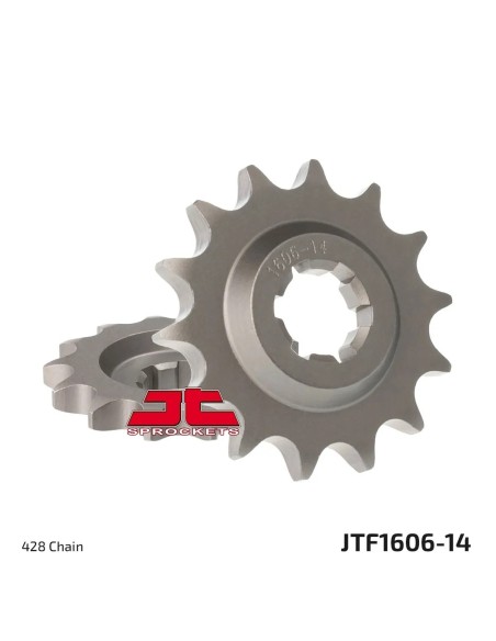 pinon moto jt sprockets acero 14 dientes jtf1606 14