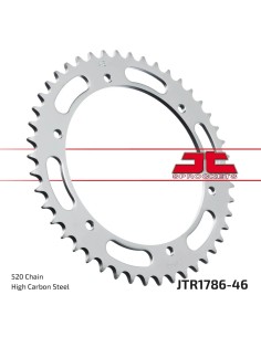 corona moto jt sprockets de acero de 46 dientes jtr1786 46