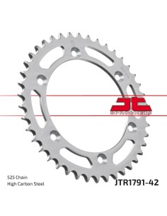 corona moto jt sprockets de acero de 42 dientes jtr1791 42