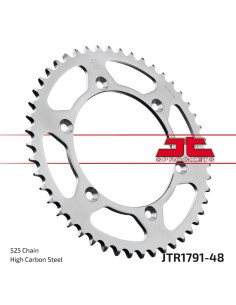 corona moto jt sprockets de acero de 48 dientes jtr1791 48