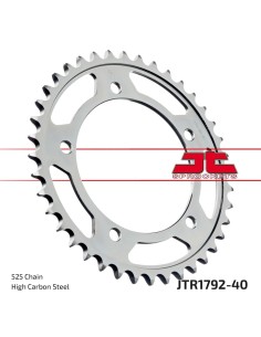corona moto jt sprockets de acero de 40 dientes jtr1792 40