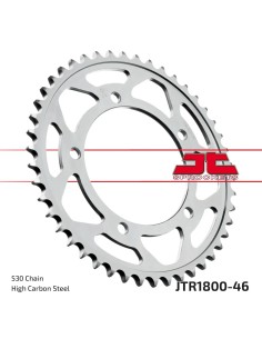 corona moto jt sprockets de acero de 46 dientes jtr1800 46