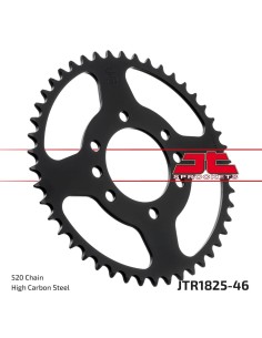 corona moto jt sprockets de acero de 46 dientes jtr1825 46