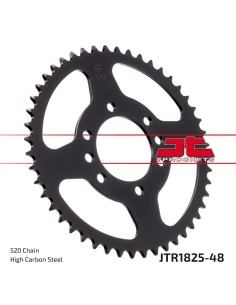 corona moto jt sprockets de acero de 48 dientes jtr1825 48