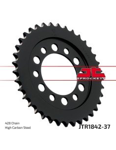 corona moto jt sprockets de acero de 37 dientes jtr1842 37