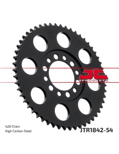 corona moto jt sprockets de acero de 54 dientes jtr1842 54