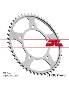 corona moto jt sprockets de acero de 48 dientes jtr1871 48