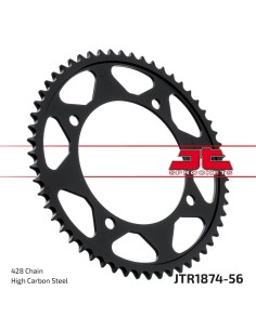 corona moto jt sprockets de acero de 56 dientes jtr1874 56