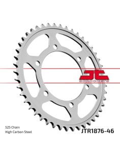 corona moto jt sprockets de acero de 46 dientes jtr1876 46