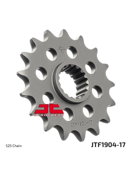 pinon moto jt sprockets acero 17 dientes jtf1904 17