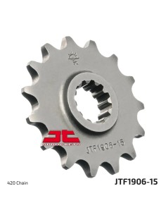 pinon de moto jt sprockets acero 15 dientes p 420 jtf1906 15