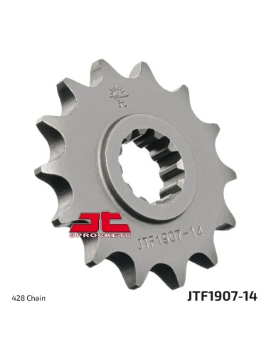 pinon moto jt sprockets acero 14 dientes jtf1907 14