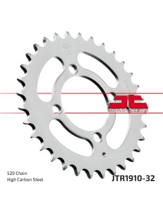 corona moto jt sprockets de acero de 32 dientes jtr1910 32