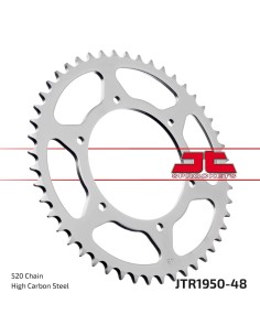 corona moto jt sprockets de acero de 48 dientes jtr1950 48