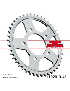 corona moto jt sprockets de acero de 45 dientes jtr2010 45