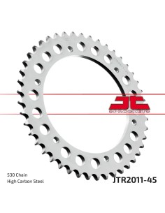 corona moto jt sprockets de acero de 45 dientes jtr2011 45