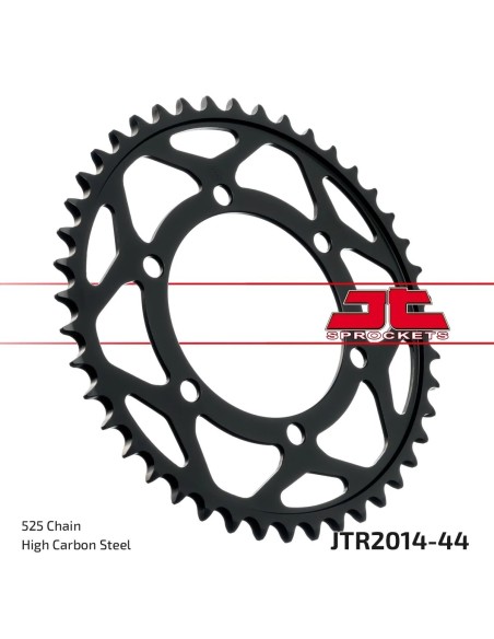 corona moto jt sprockets de acero de 44 dientes jtr2014 44