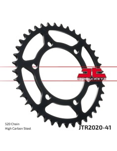 corona moto jt sprockets de acero de 41 dientes jtr2020 41