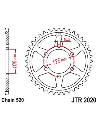 corona triumph 660 daytona tiger trident 51th jt sprockets jtr2020 51