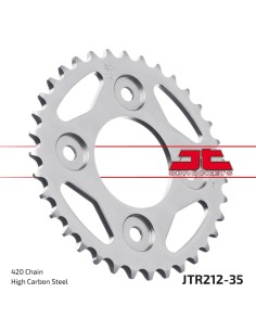 corona moto jt sprockets de acero de 35 dientes jtr212 35