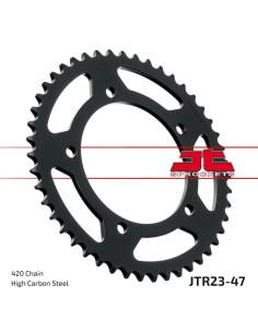 corona moto jt sprockets de acero de 47 dientes jtr23 47