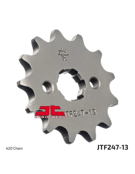 pinon moto jt sprockets acero 13 dientes jtf247 13