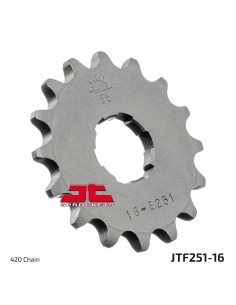 pinon moto jt sprockets acero 16 dientes jtf251 16