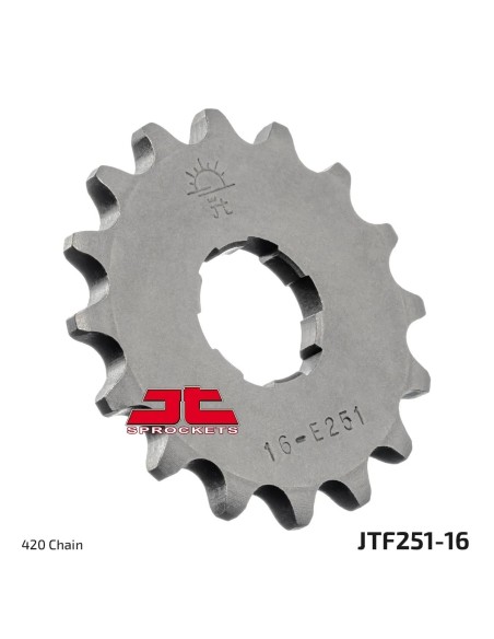 pinon moto jt sprockets acero 16 dientes jtf251 16