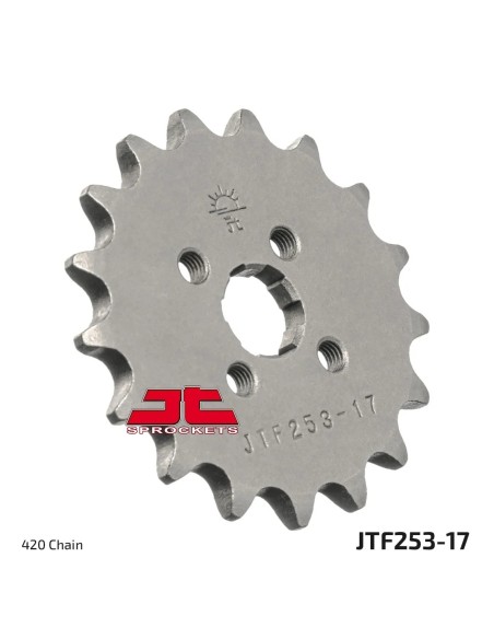 pinon moto jt sprockets acero 17 dientes jtf253 17