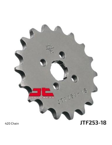 pinon moto jt sprockets acero 18 dientes jtf253 18