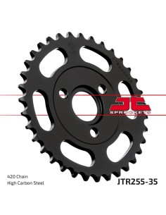 corona moto jt sprockets de acero de 35 dientes jtr255 35