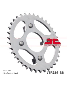 corona moto jt sprockets de acero de 36 dientes jtr256 36