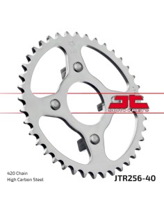 corona moto jt sprockets de acero de 40 dientes jtr256 40