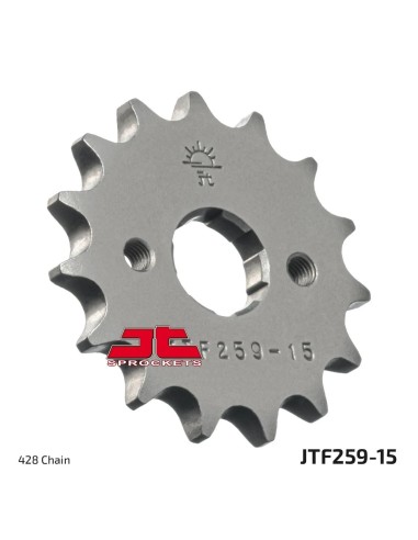 pinon moto jt sprockets acero 15 dientes jtf259 15