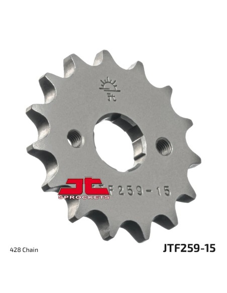 pinon moto jt sprockets acero 15 dientes jtf259 15